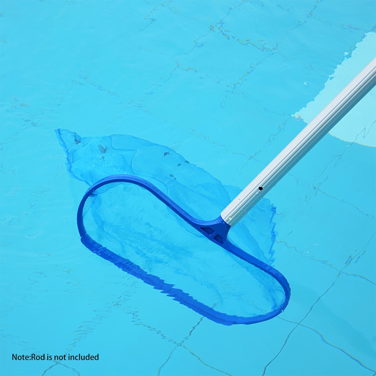 2pcs Pool Leaf Skimmer Surface Net Plastic Handle Swimming Pool Spa w/Magnet