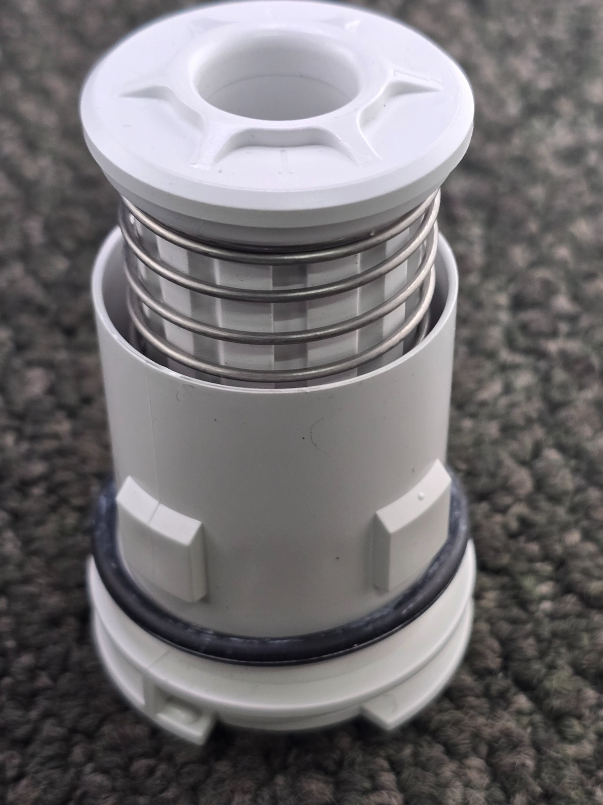 Pentair 232201 White G4 Internal Adjustable Flow Pop-Up Head For In-Floor Pool