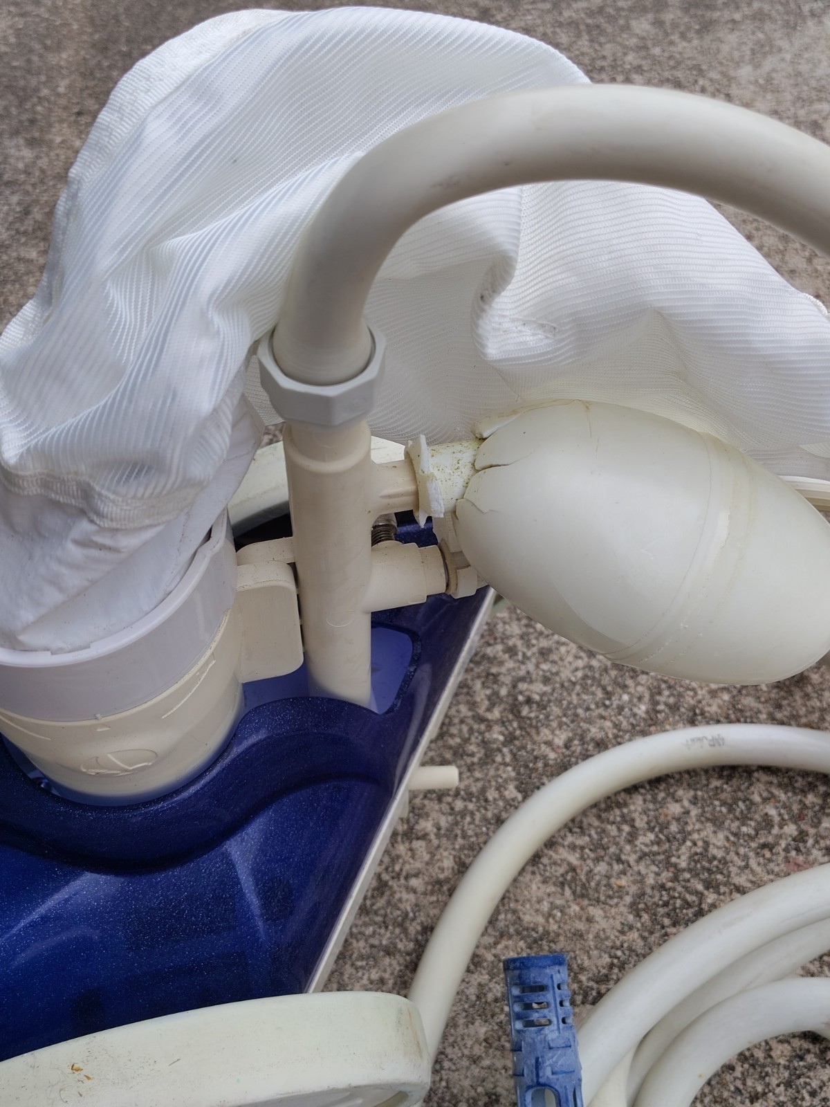 Polaris TR28P Pressure Automatic Pool Cleaner | Works | Damaged Globe Part