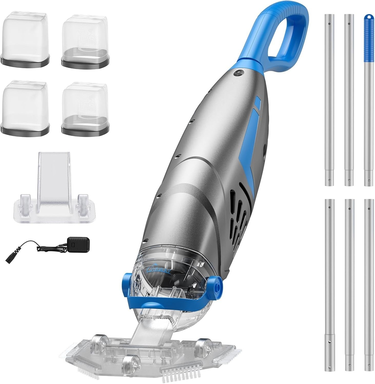 V3 Cordless Pool Vacuum Cleaner for Inground & Above Ground Pools 26.5 GPM