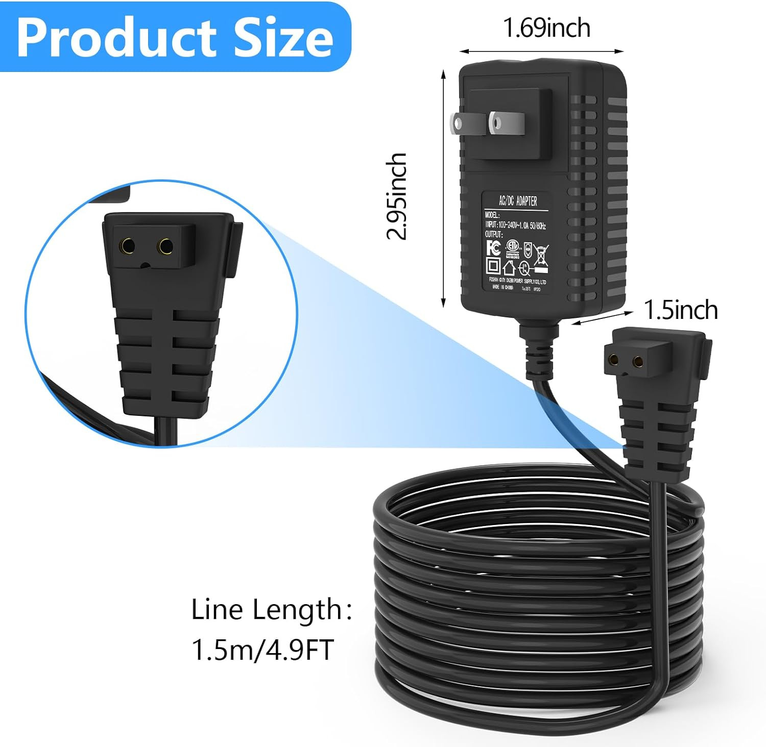 12.6V Charger for AIPER Cordless Robotic Pool Cleaner Compatible with AIPER Seag