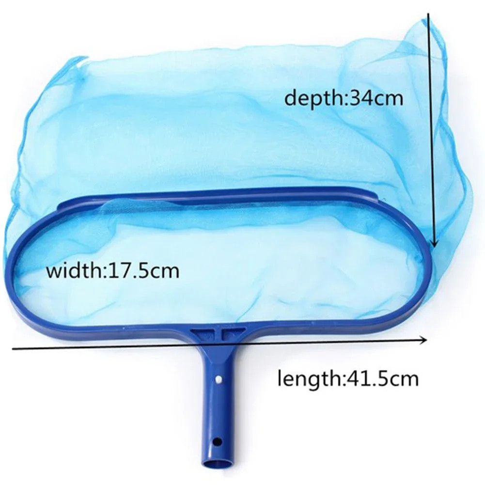 Pool Leaf Skimmer Net Deep Mesh Bag Cleaning Rake for Pool Spa Pond