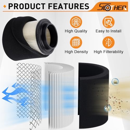 0452306 1253355 Air Filter Cleaner Replacement for Polaris Phoenix 200 2005