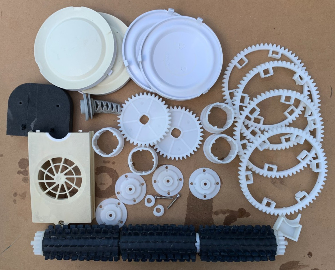 USED Aqua Products Aquabot Breeze 4wd parts