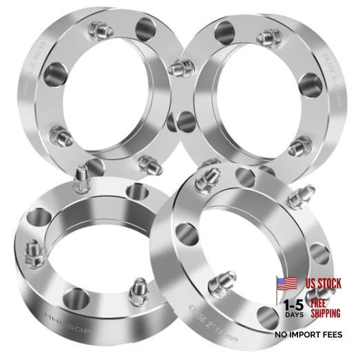 4×156 2&Prime; ATV Wheel Spacers for Polaris RZR 900 2015-2017 – Silver