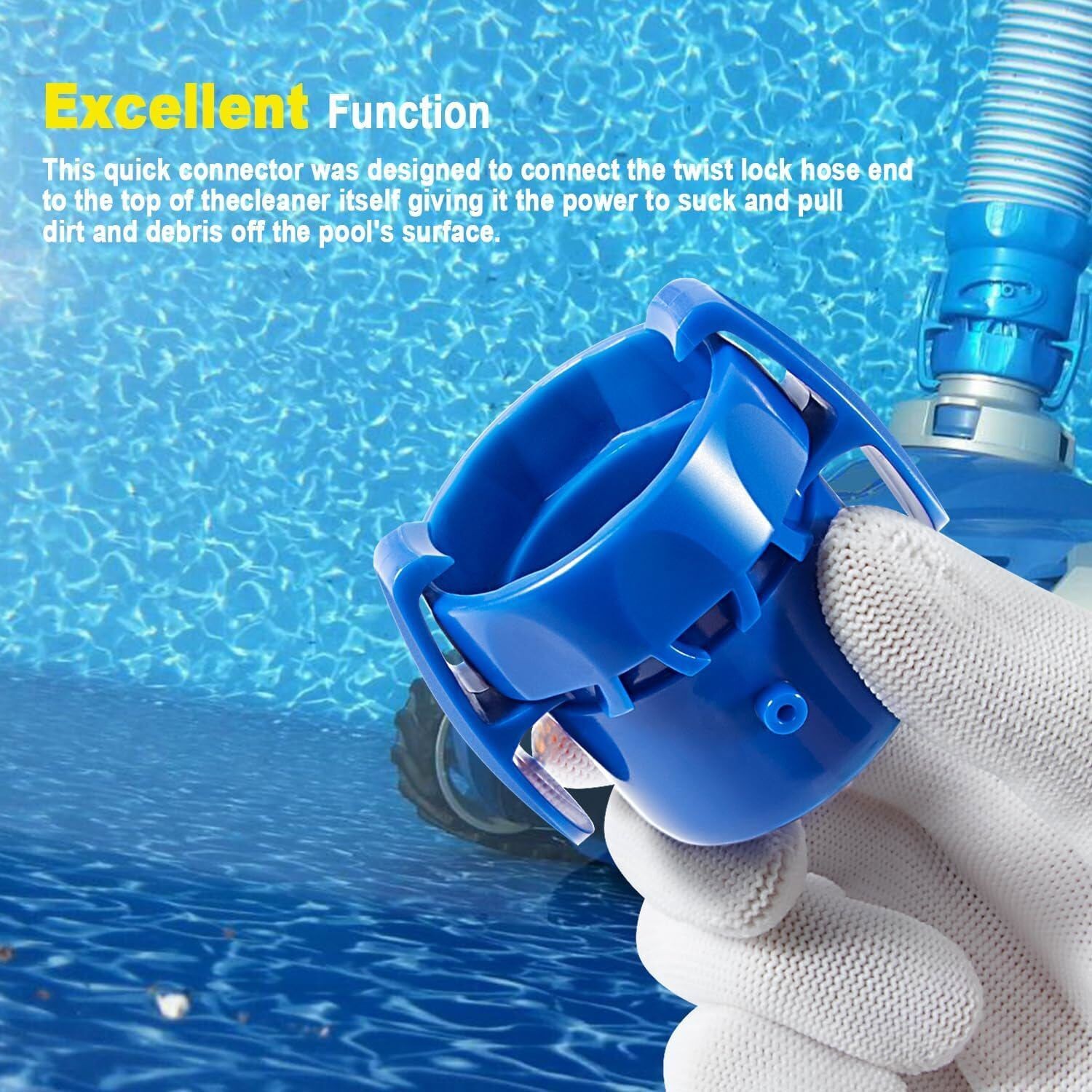 R0526900 Quick Hose Connector for Zodiac Baracuda MX6 MX8 T5 Duo Suction Cleaner