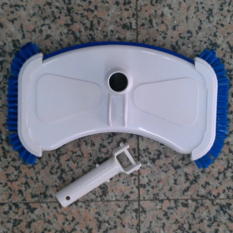 Curved Vacuum Cleaner Suction Head Swimming Pool Cleaning Brush Spas Hotel Bath