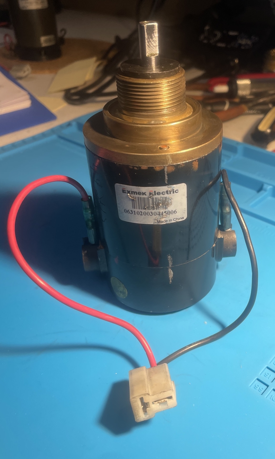 READ MAYTRONICS DOLPHIN IMPELLER FAN MOTOR PUMP REBUILT 5500001 EXMEK 2800 17.5