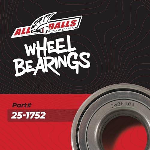 New Rear Racing Wheel Bearing Kit 25-1752 Compatible With/Replacement For Can