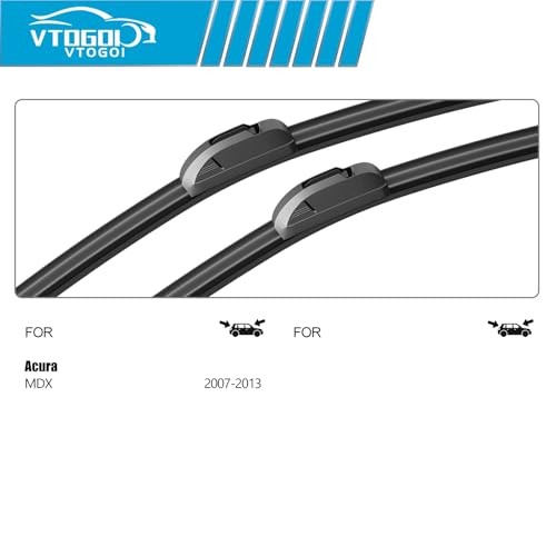 OEM Windshield Wiper Blades Replacement for Acura MDX 2007 2008 2009 2010 2011