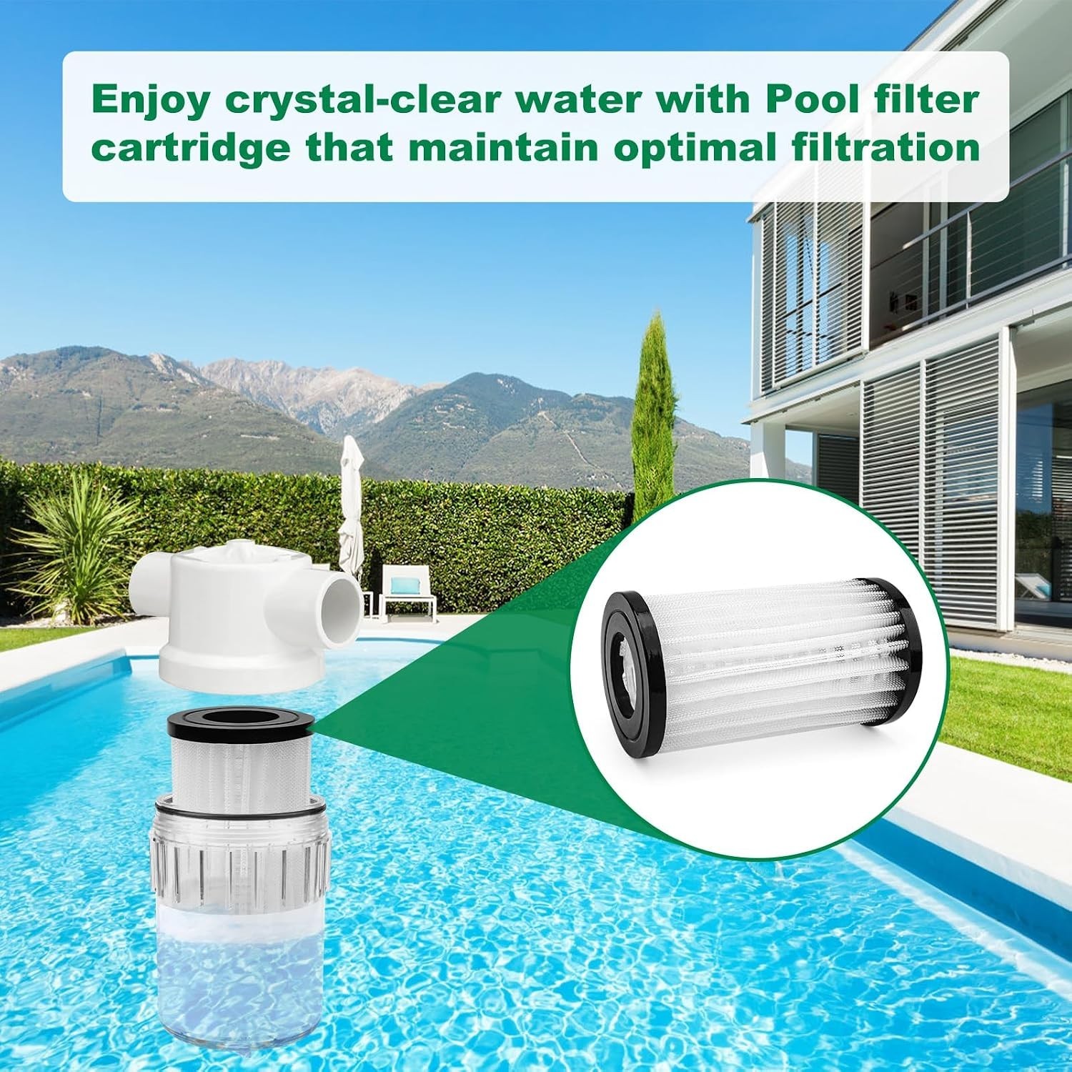 Energy Filter Element Replacement for Jandy Ray Vac Pool Cleaner 5.8 Inch