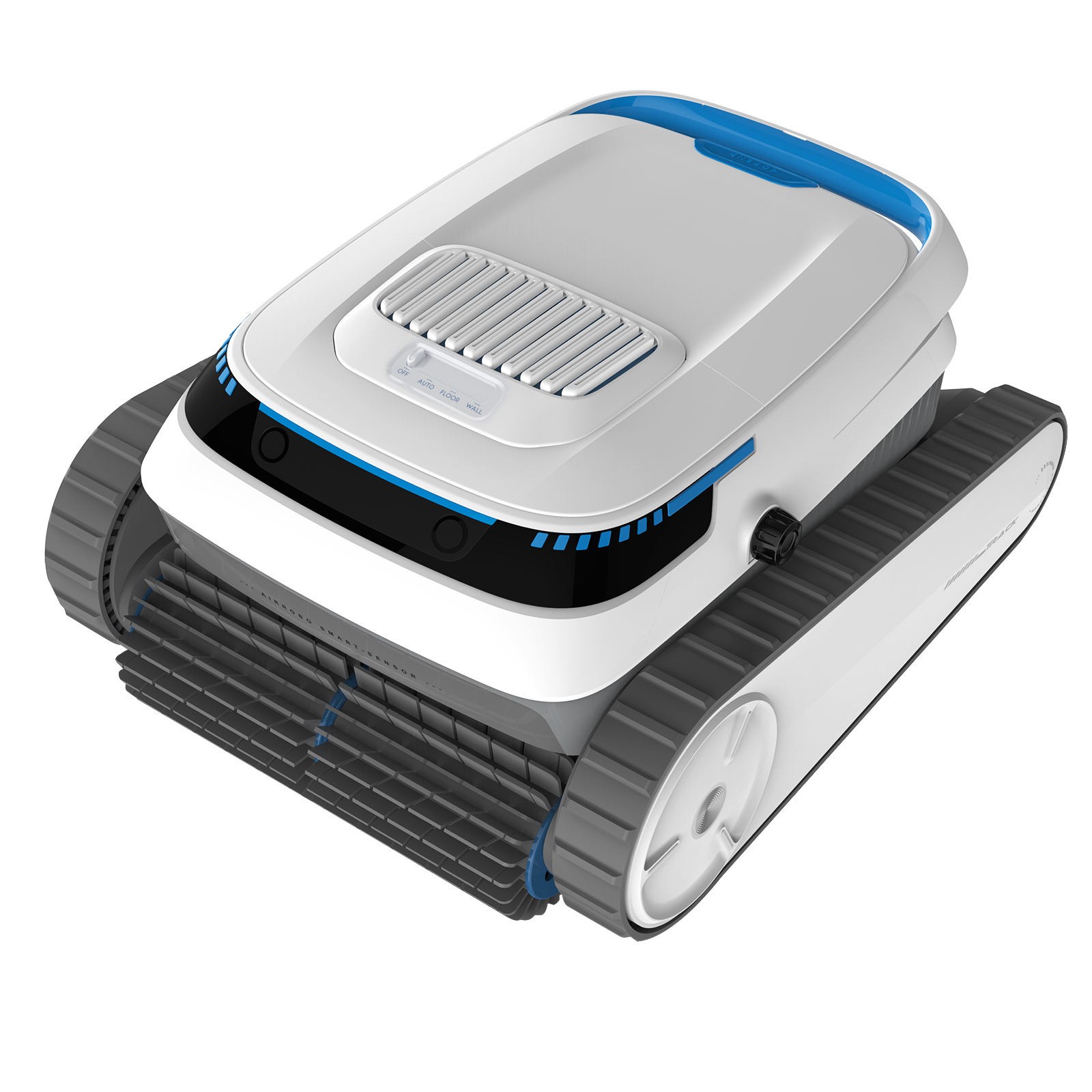 Cordless Robotic Pool Cleaner Wall Climbing Floor Waterline 120Min 4L Filter
