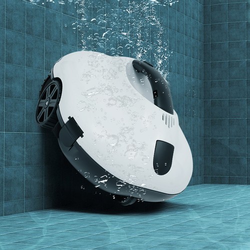 0.5L Automatic Pool Cleaner Robotic Swimming Pool Cleaning Machine Pool Cleaner