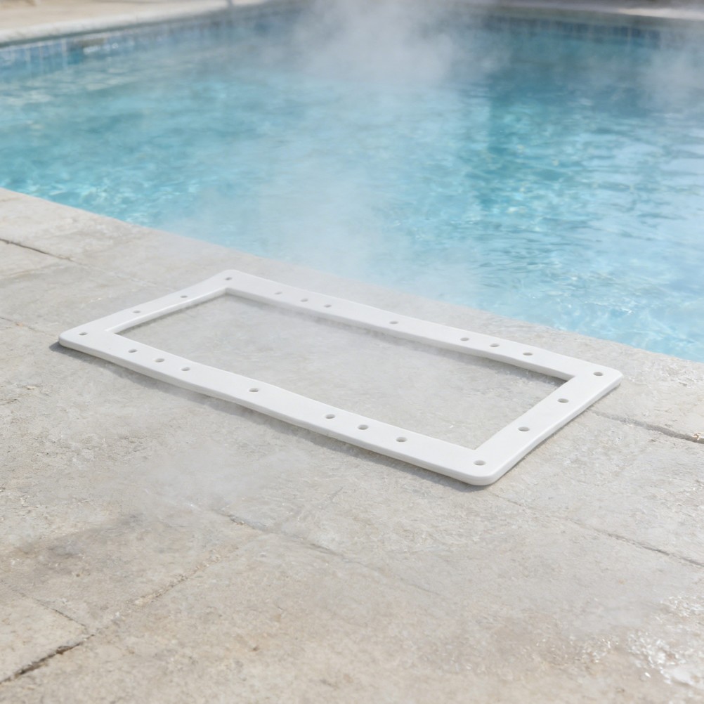 Swimming Pool Skimmer Rubber Pad Wide Mouth Gasket Replacement Rectangle
