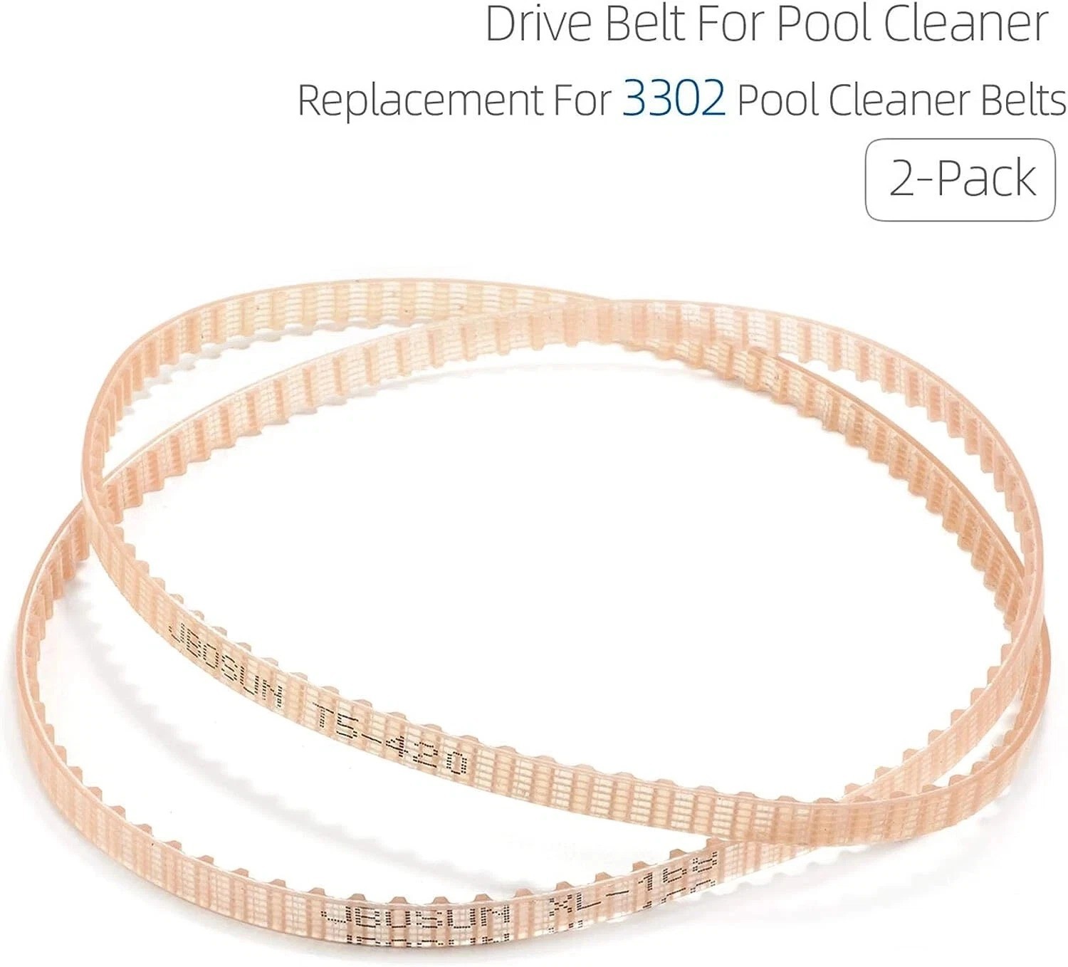 Pool Cleaner Drive Belts Replacement for Aquabot Parts 3302 A3302PK Belts 4