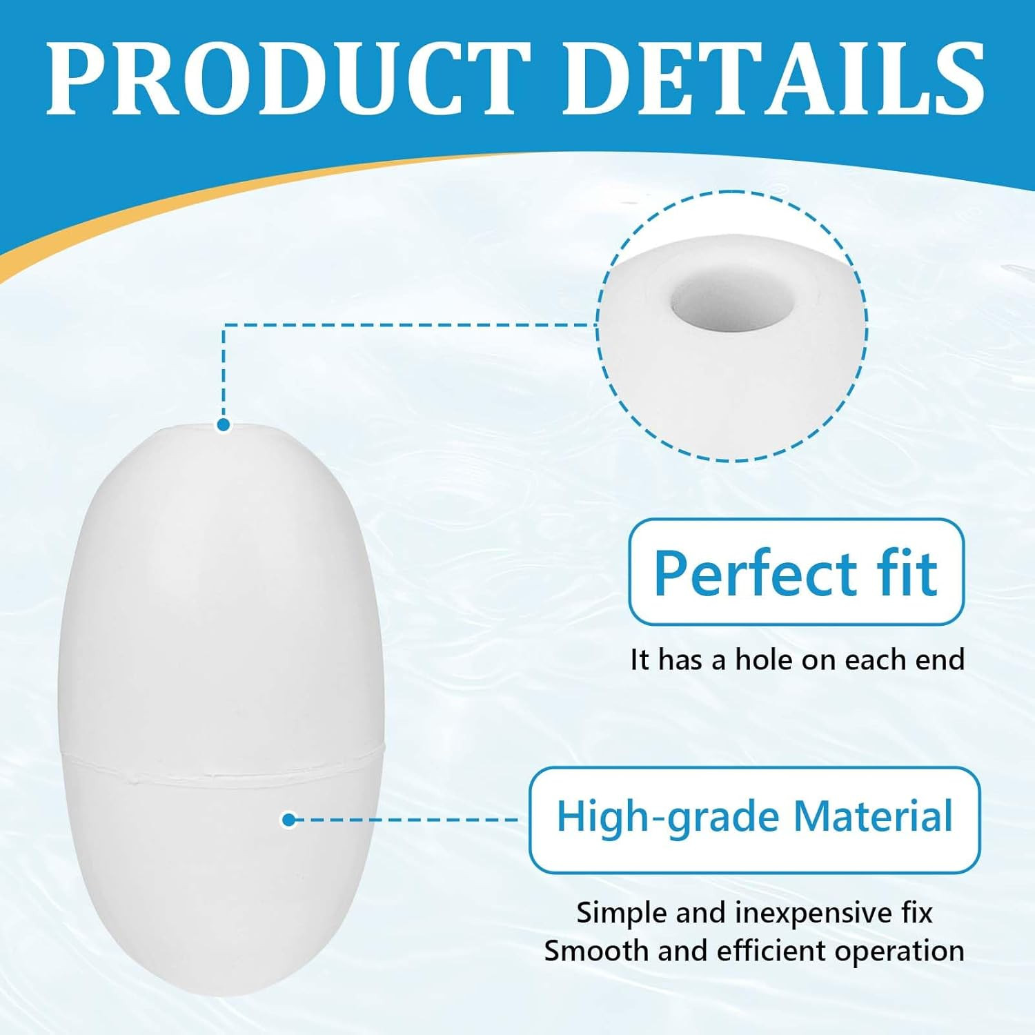 A20 Float Head Replacement for Polaris Zodiac 180/280/360/380 Pool Cleaner Parts