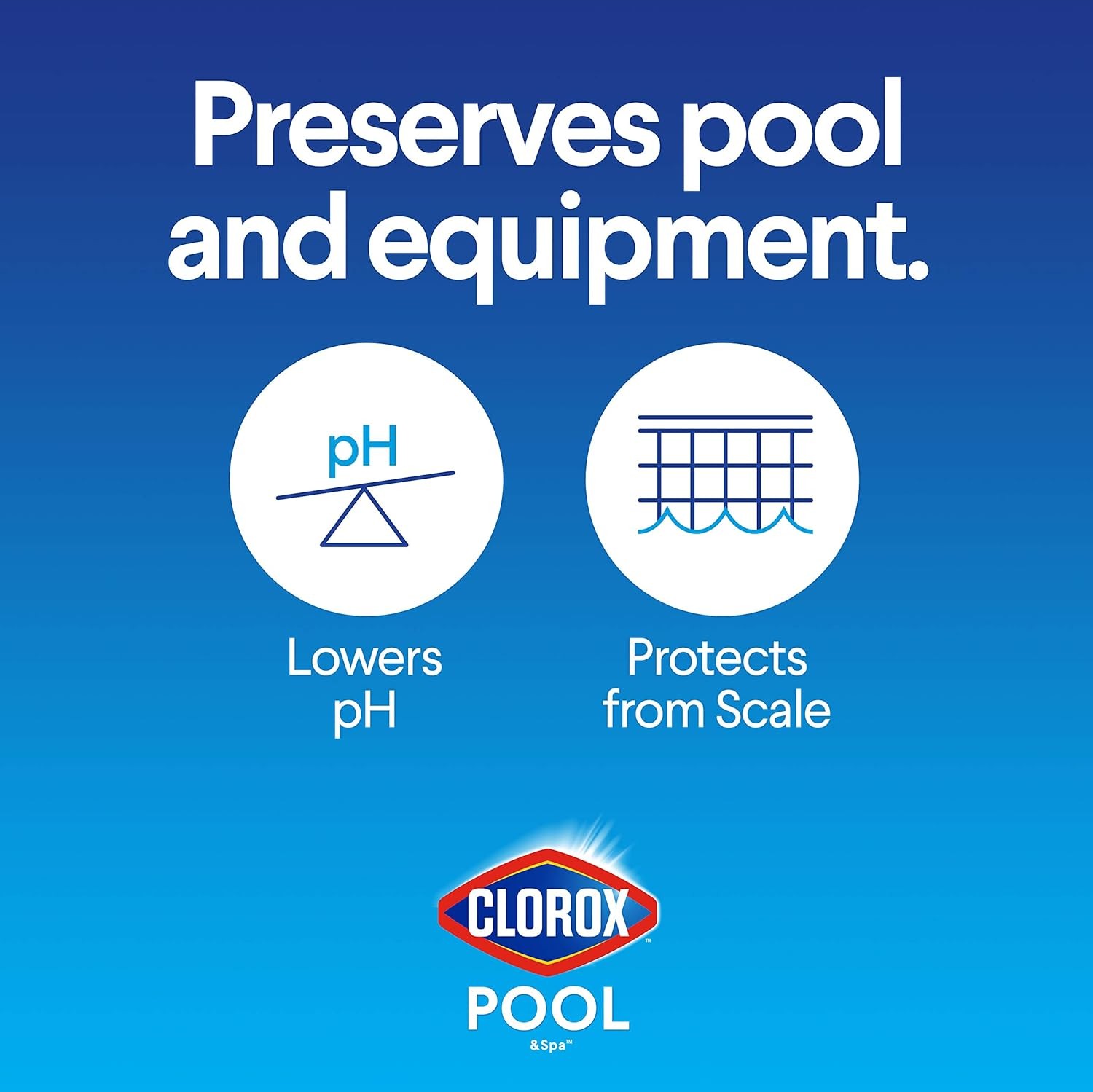 Swimming Pool Ph Down, Lowers Ph, Protects against Eye and Skin Irritation, 5LB
