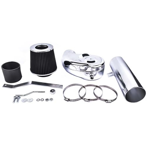 Black Cold Air Intake Kit Replacement for 1994-2001 Dodge Ram 1500 2500 3.9L