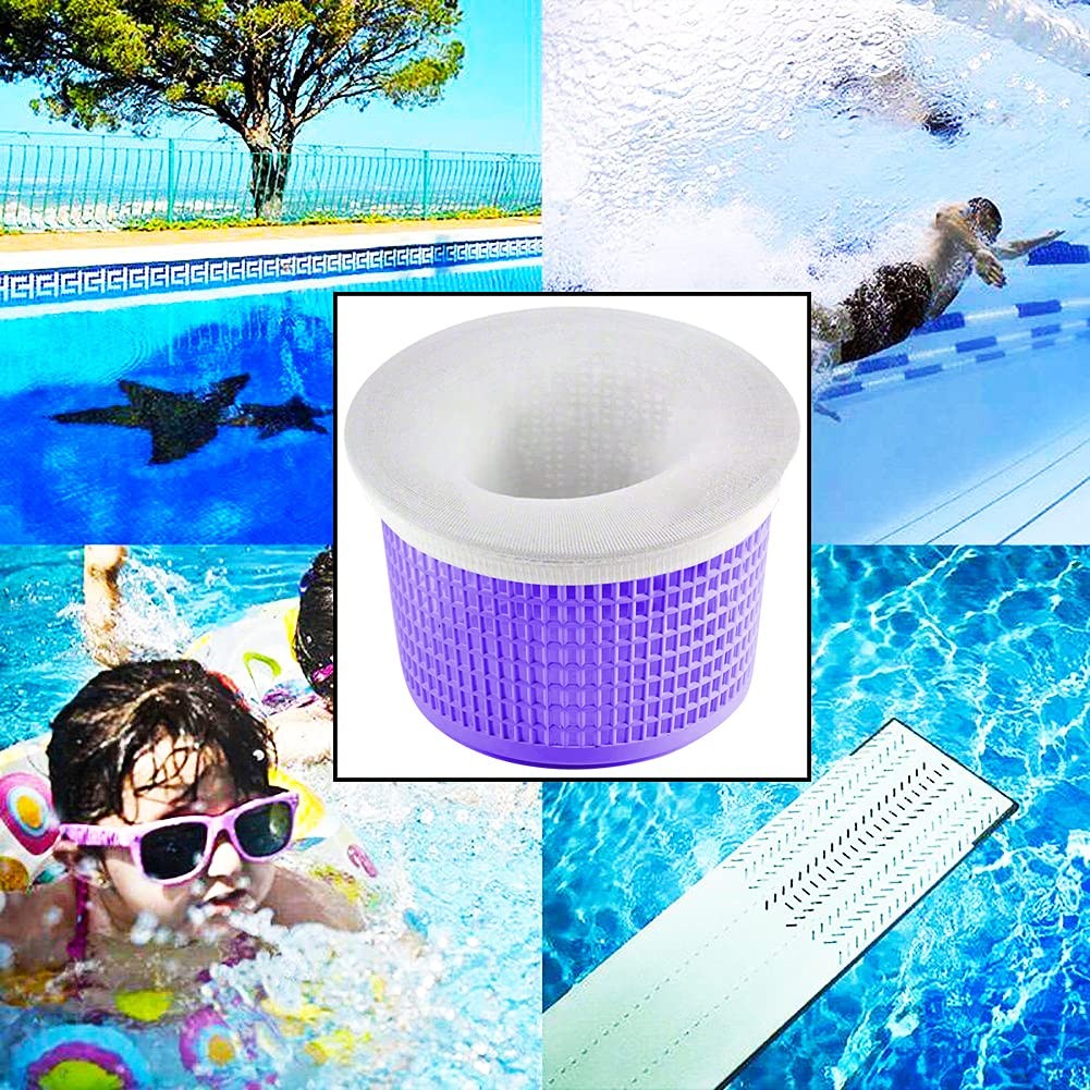 60-Pack of Pool Skimmer Socks – Filters Baskets, Skimmers Cleans Debris and L…