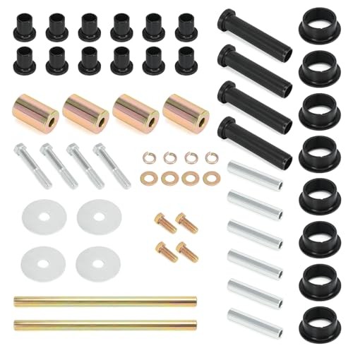 Rear Left and Right A-Arm Bushing Shafts Kit Replacement for Polaris Sportsman