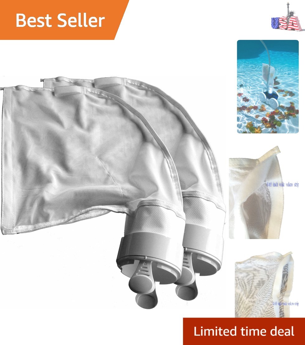 K16 Pool Cleaner All Purpose Bag with Hook and Loop Fastener Enclosure for Po…