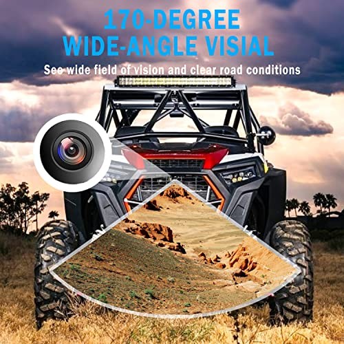 Replace for Polaris RZR Ride Command Front Camera – Plug and Play for Factory