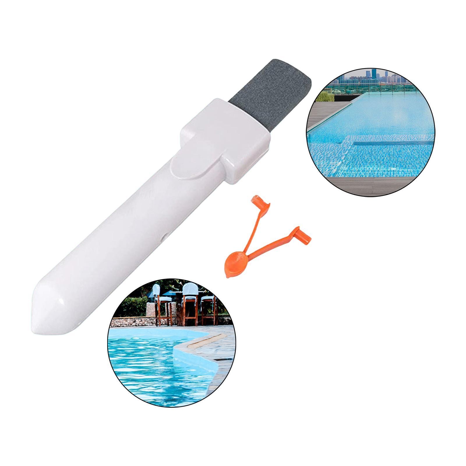 Pool Pumice Stone with V Clip Handle Household Replacement