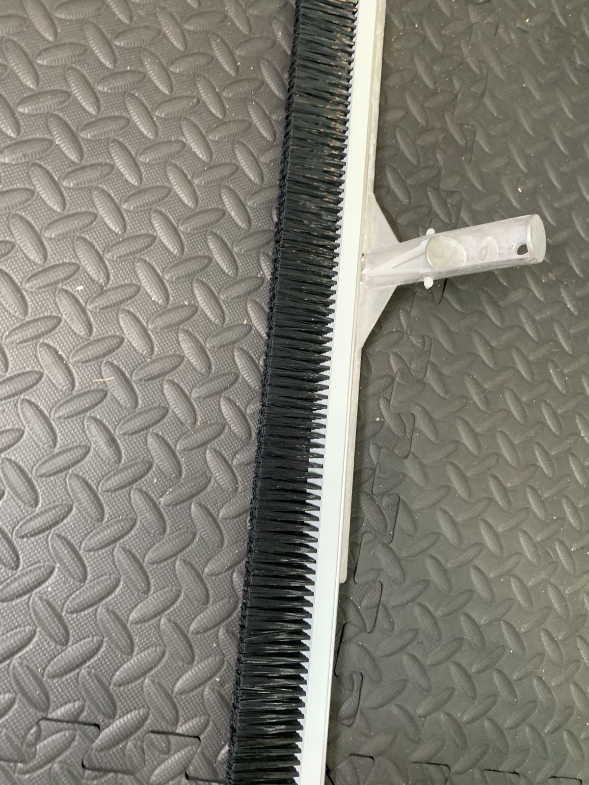 36-Inch Aluminum-Back Swimming Pool Brush, Commercial Collection
