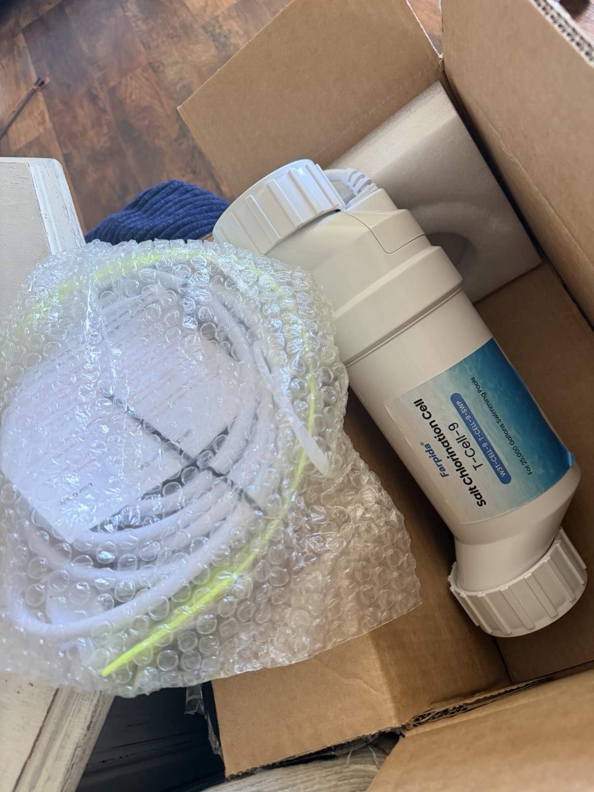 Salt Chlorination Cell T-Cell-9 W3T-Cell-9 for 25,000 Gallon Pools