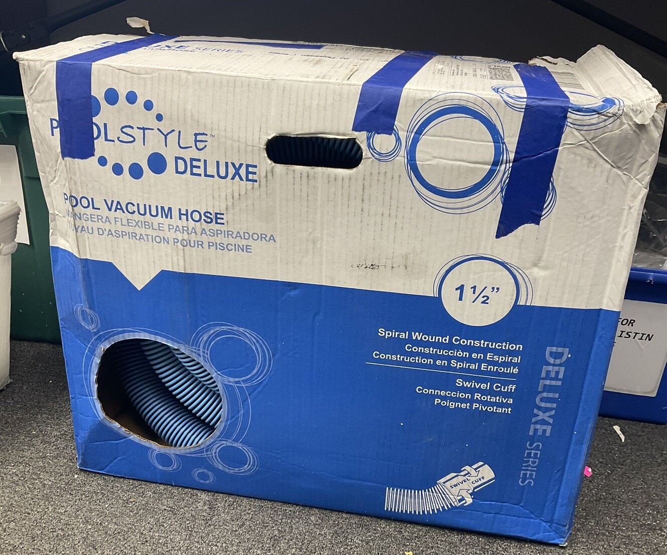 Pool Style Vacuum Hose 50 Foot Length | PSL-40-8250