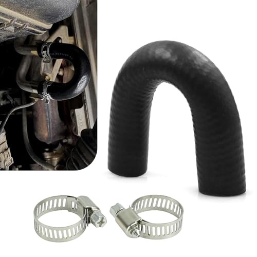 Car Hose with Clamp, Heater Core Crossover Coolant Bypass Hose Kit, Sealing