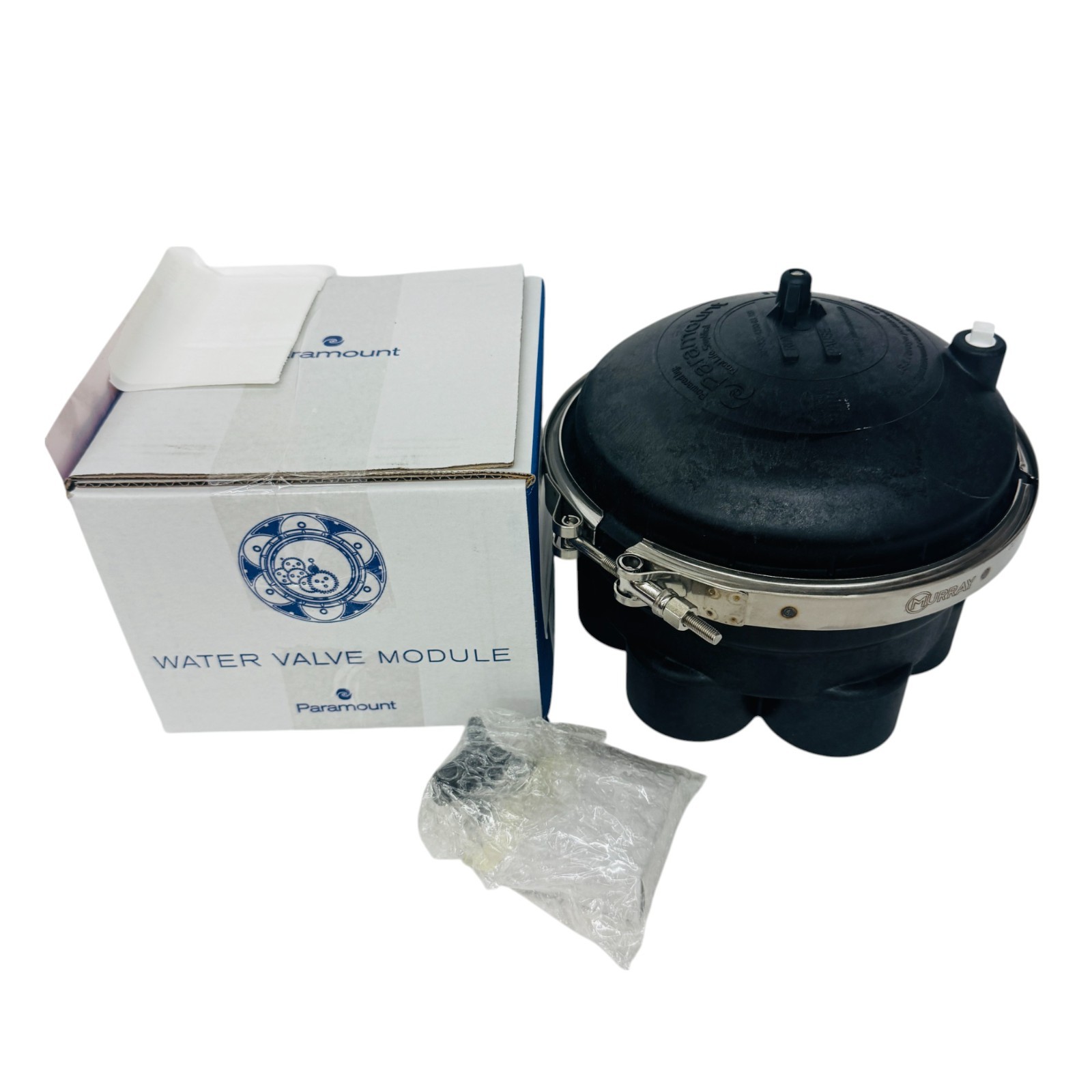 Paramount Pool Cleaning 6 Port Water Valve Module with Shell 2in 004-302-4184-03