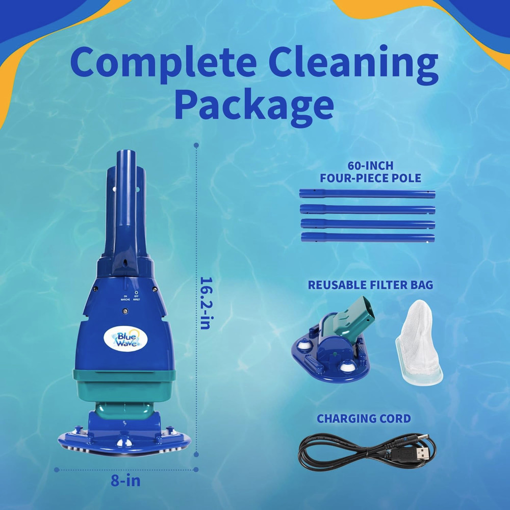 Pool Blaster® Fusion™ PV-5 Hand-Held Lithium Cleaner