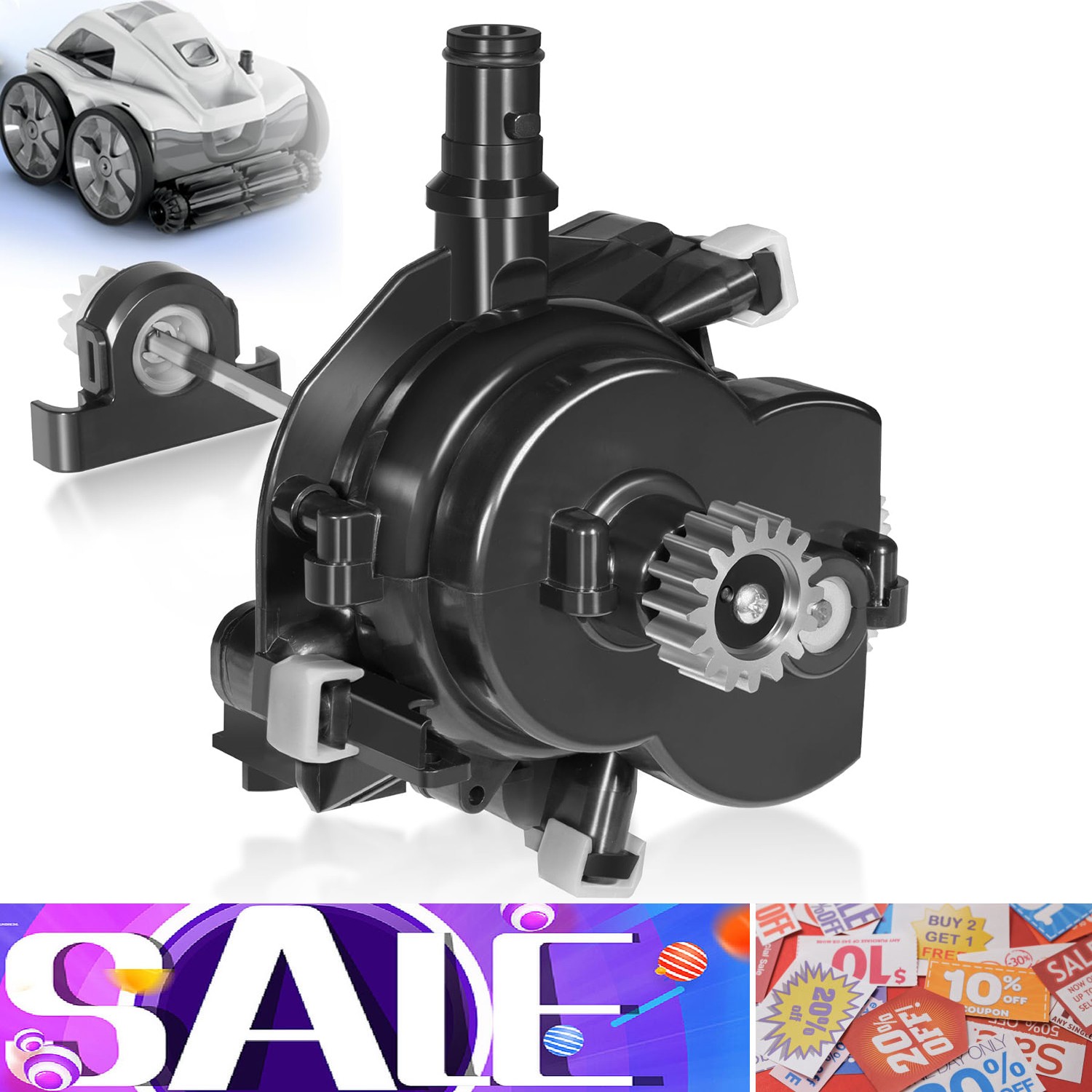 for Zodiac Polaris R0837200 Quattro Sport Pressure Side Automatic Pool Cleaner