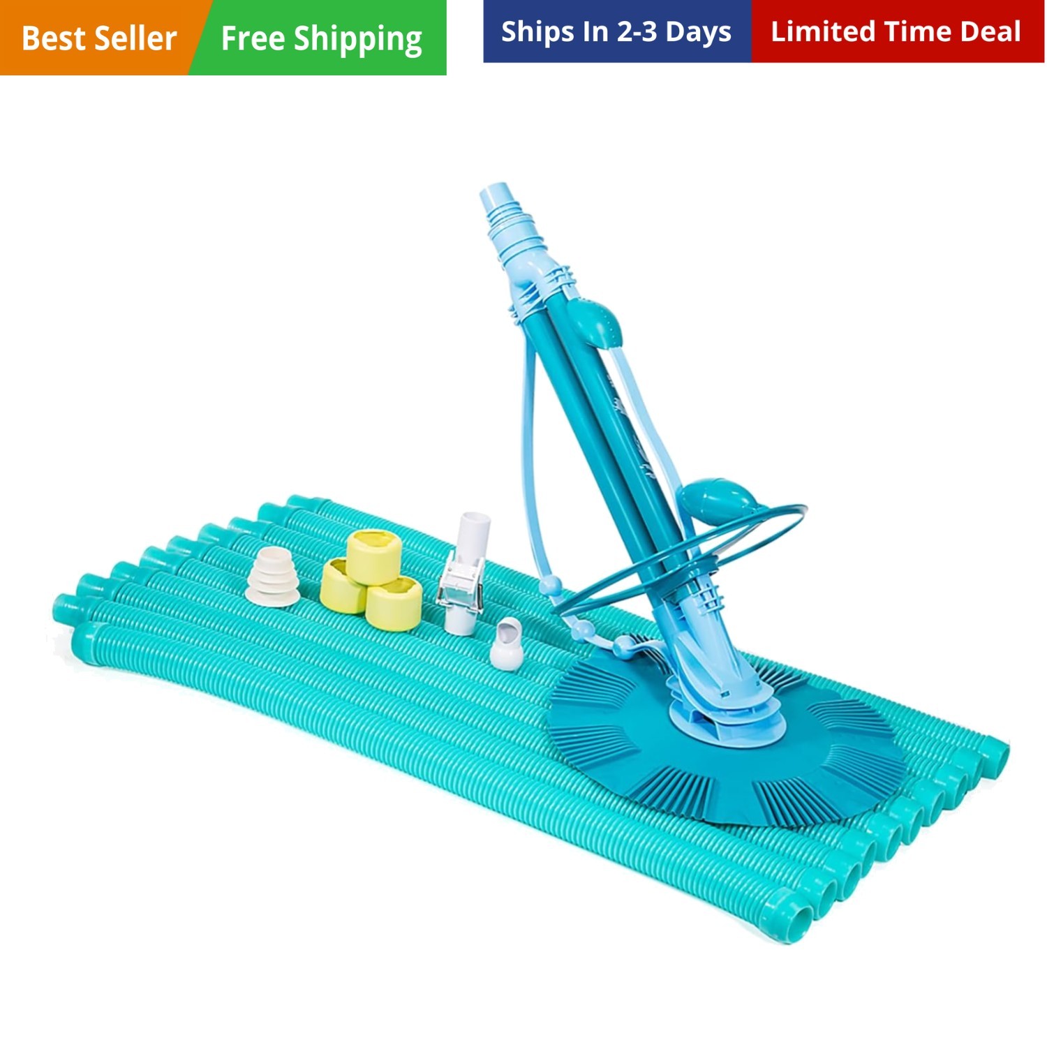 Automatic Suction Vacuum-generic Climb Wall Pool Cleaner Sweeper In-Ground Su…