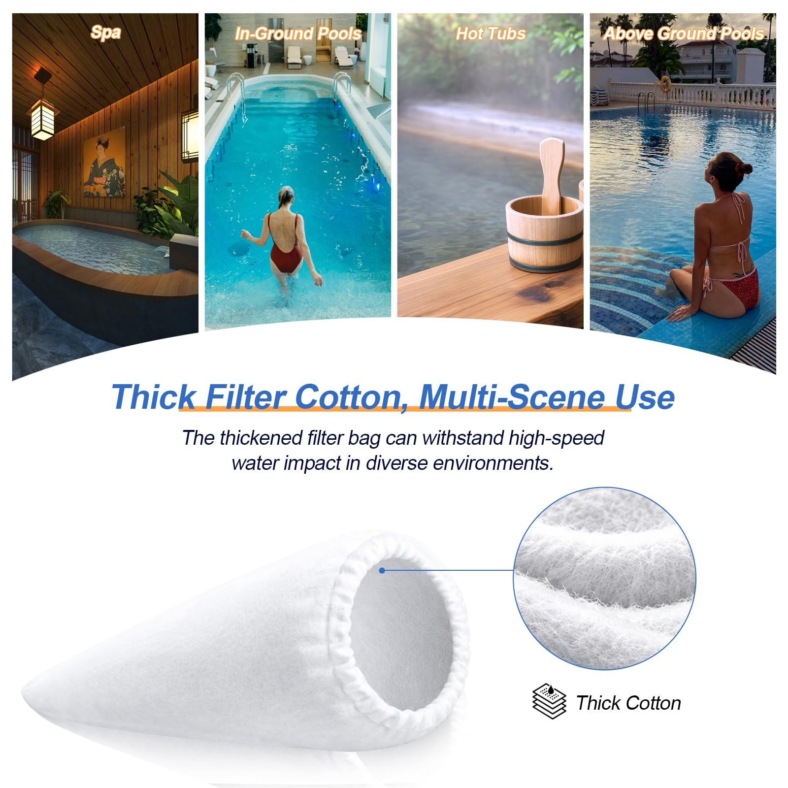 X-treme Multilayer Filter Bag with Pool Blaster Centennial,Pulse,Eclipse,Fusi…