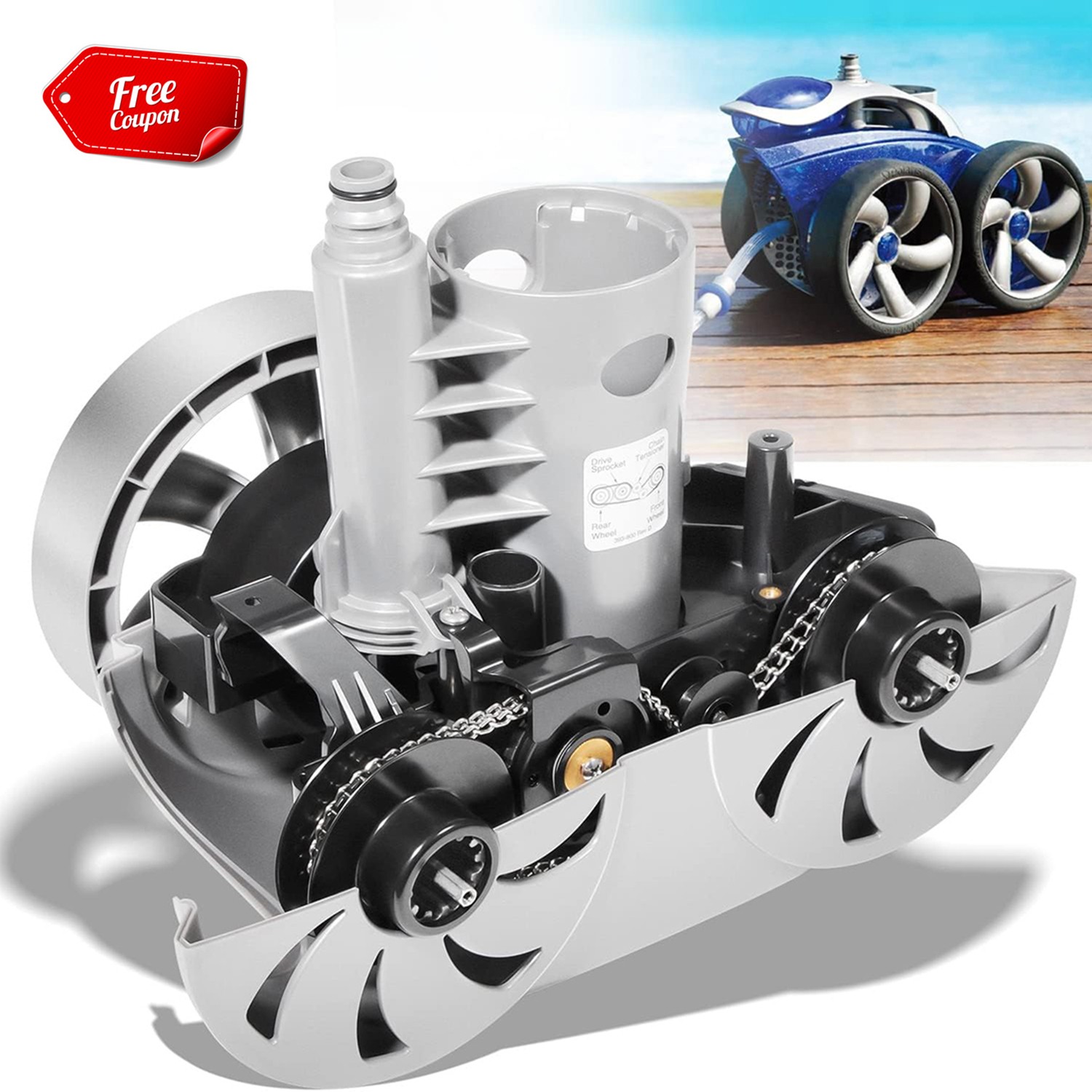 R0543200 Tune Up Rebuild Parts Kit For Polaris 3900 Sport Swimming Pool Cleaner