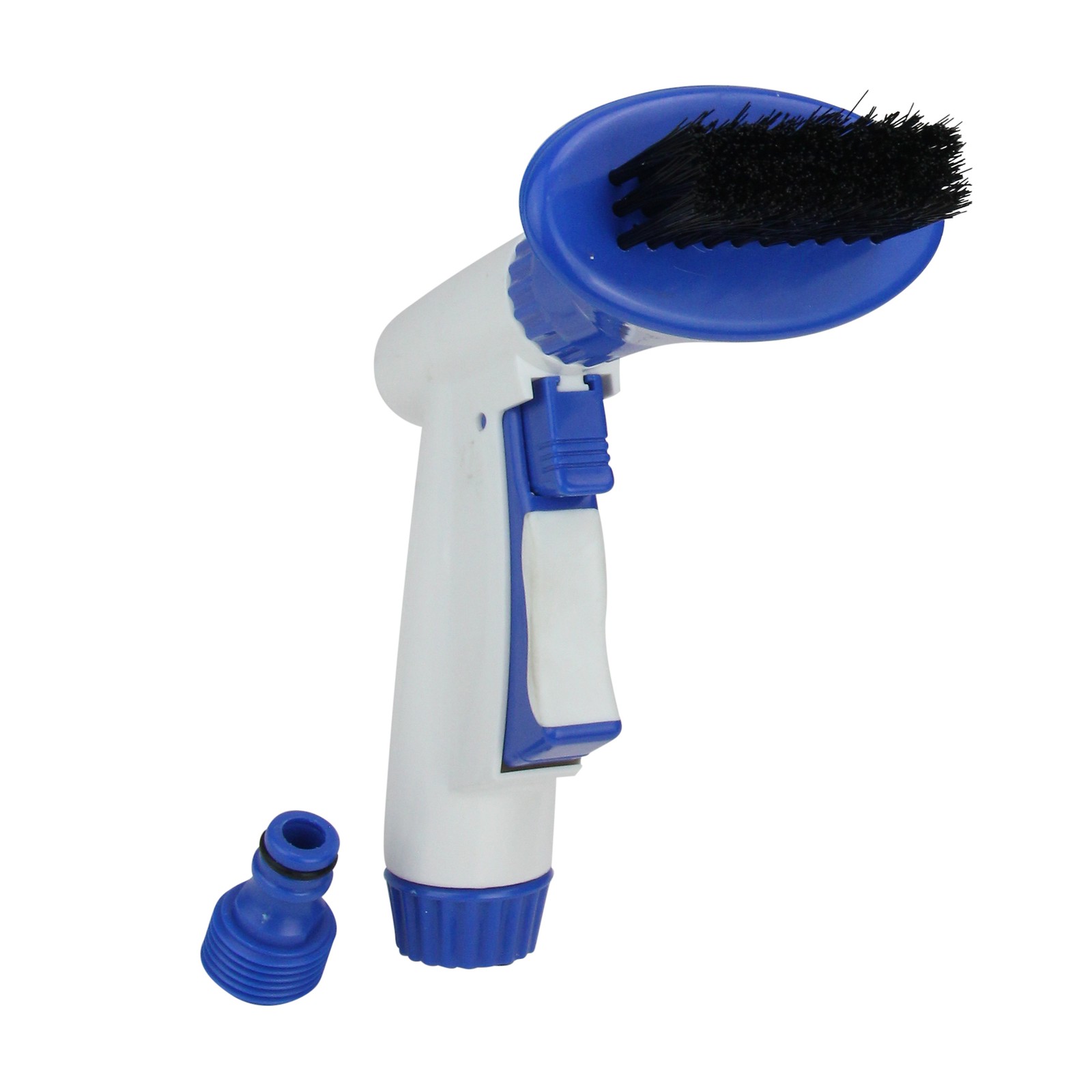 Pool Central 8IN Blue and White Swimming Pool Filter Cleaning Spray Brush Head