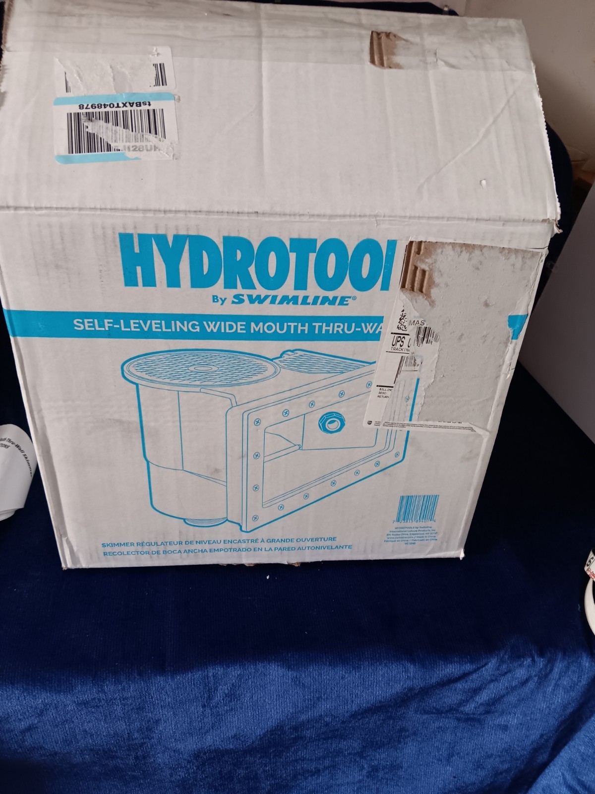 Above Ground Skimmer with Automatic Level Control Wide Mouth Hydrotools