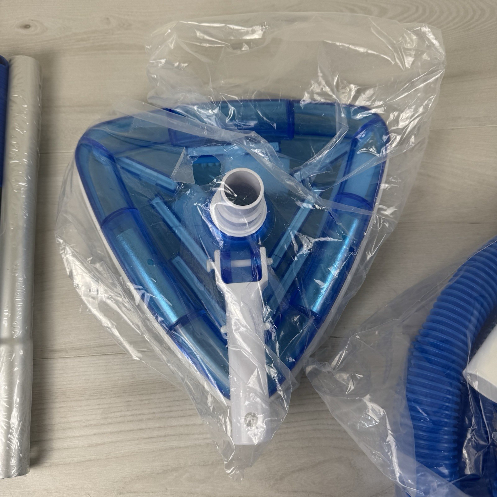 3 Pcs Swimming Pool Cleaning Kit 1-1/4 Inch x 18 ft Pool Vacuum Hose…