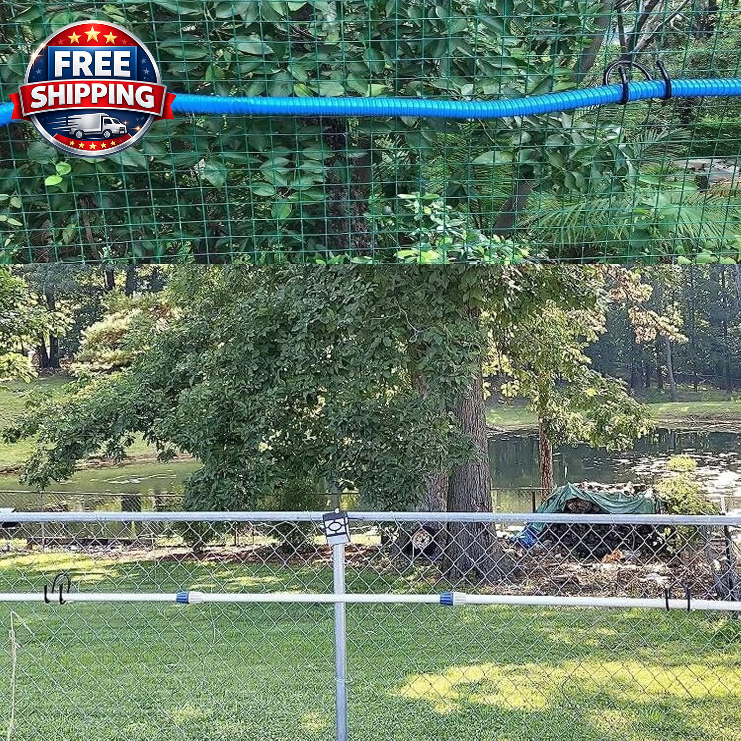 Non Rust Pool Pole Hangers – Ideal Pool Fence or Wall Mount Storage Hooks for Po