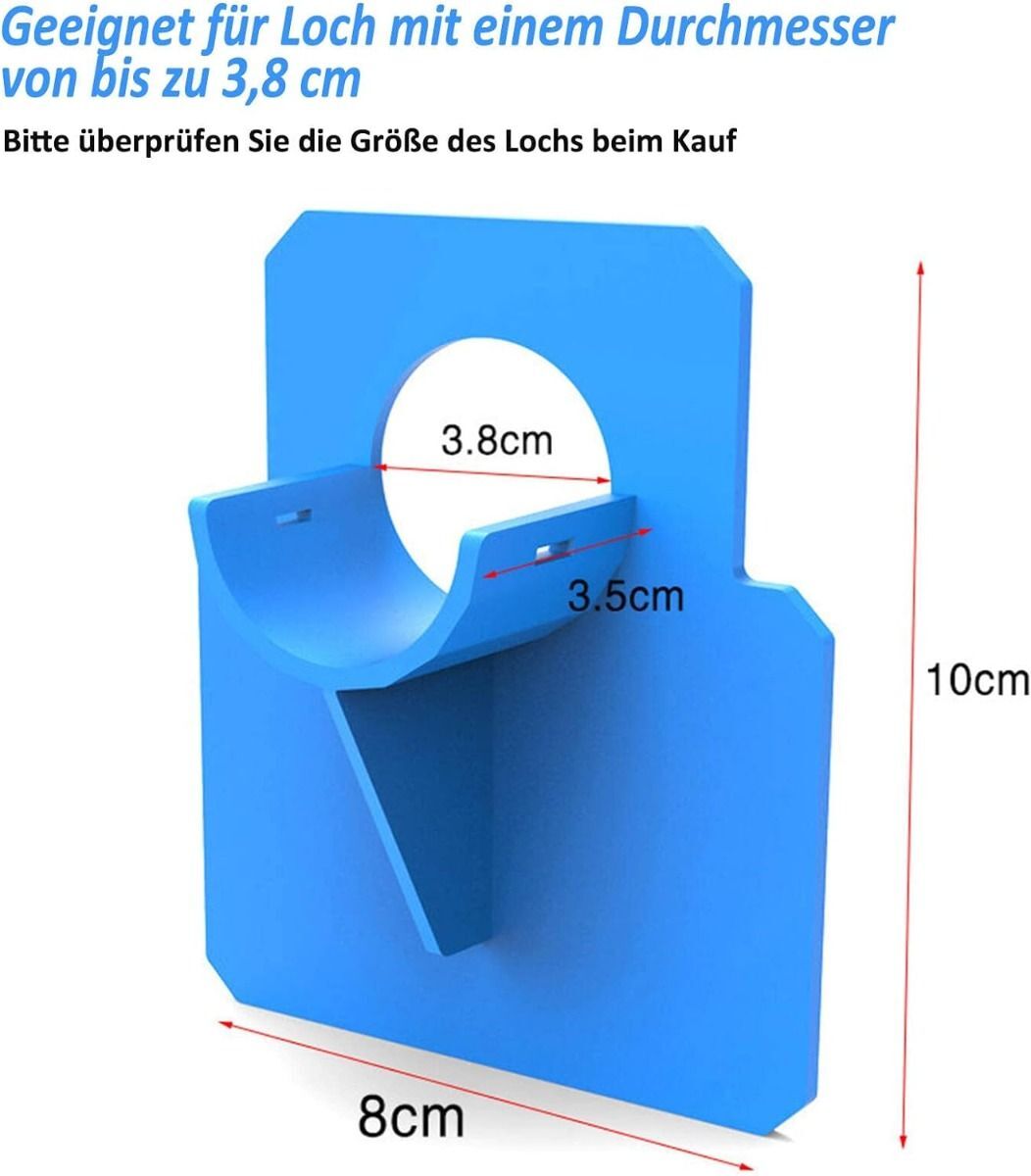 Swimming Pool Pipe Holder, 2pcs Pool Hose Bracket for Above Ground Pool, Blue