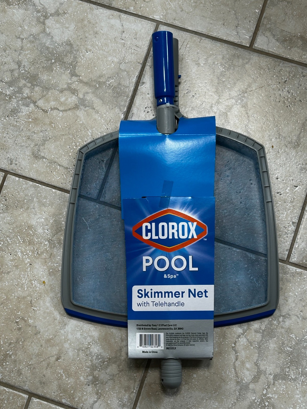 CLOROX POOL AND SPA SKIMMER NET WITH 42 INCH TELESCOPING – NEW