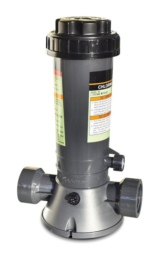 SWIMLINE HYDROTOOLS 87501 Economy In-Line Automatic Feeder (4.2 Lbs)