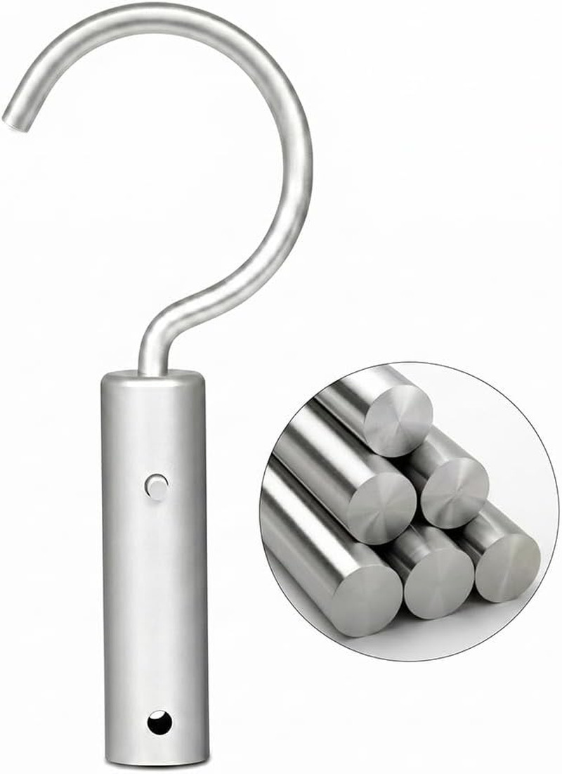Hook for Robotic Pool Cleaners, Stainless Steel Pool Hooks for Poles Pool Vacuum