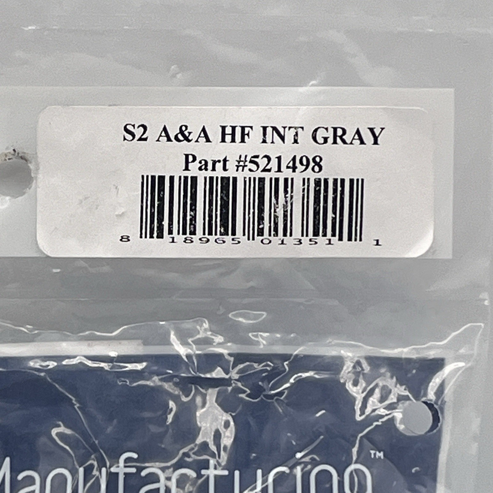 A&A Manufacturing 521498 Replacement Style II High Flow Cleaning Head, Gray
