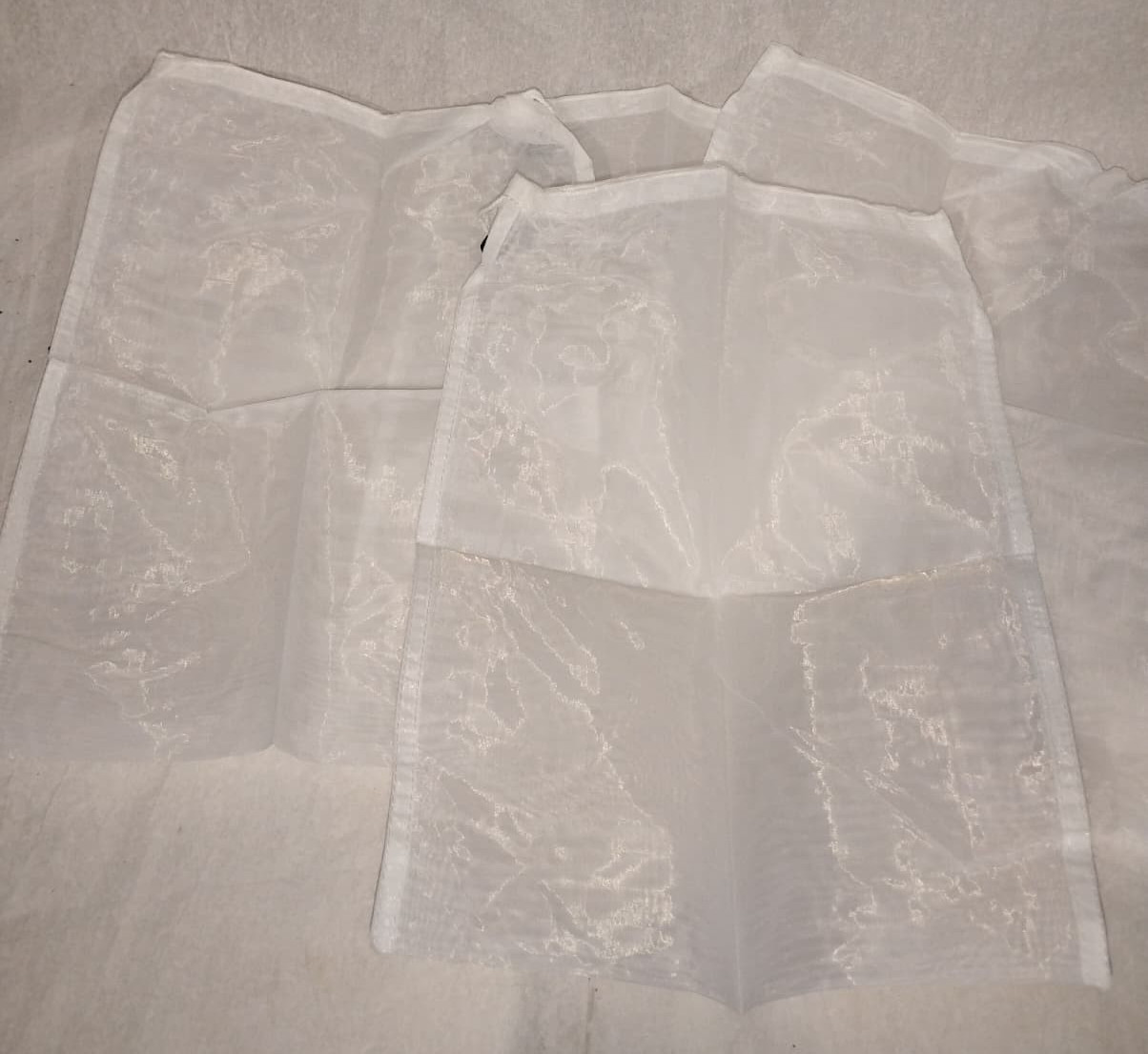 4Pcs Pool Vacuum Replacement Mesh Bag, Pool Leaf Vacuum Net Bag Fine Mesh