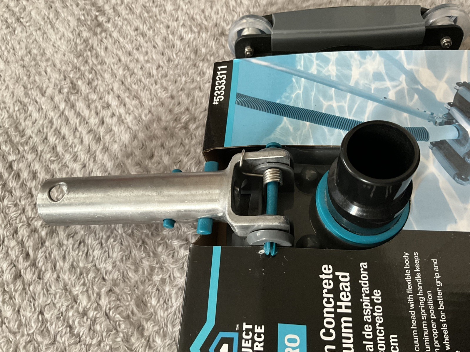 Project Source Pro 14-in Concrete Swimming Pool Vacuum Head