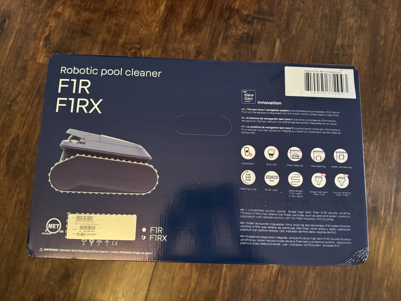 BWT F1RX Robot Pool Cleaner