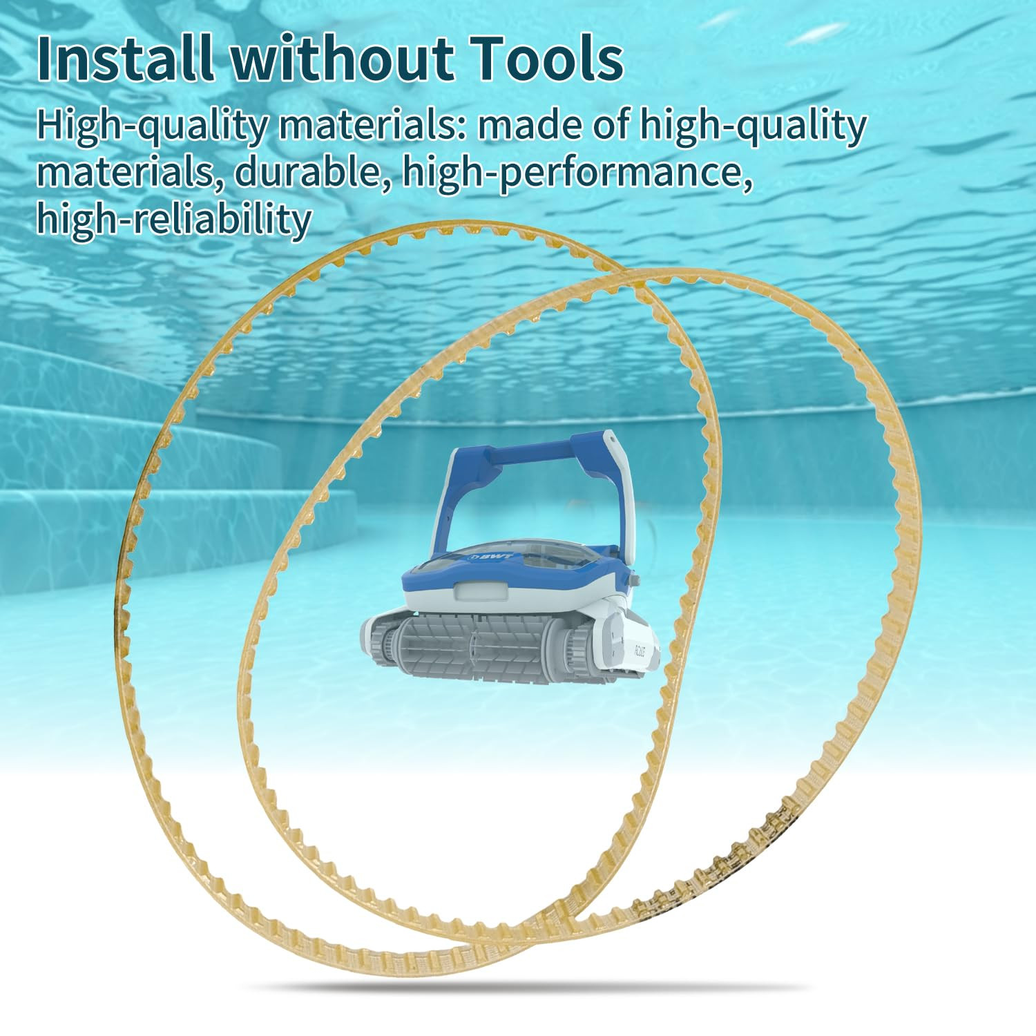Pool Cleaner Drive Belts Replacement for Aquabot 3302 A3302PK Belt – Compatible